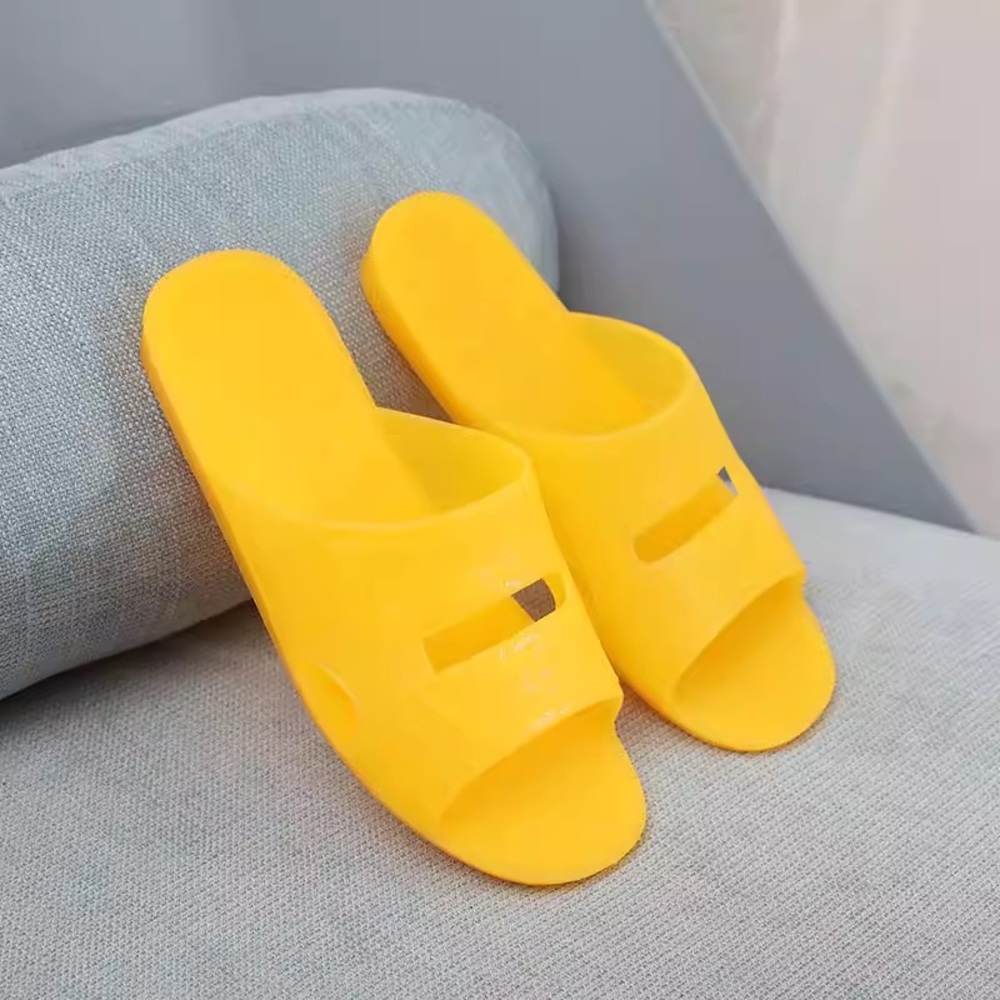 Vibrant Yellow Women's Slide Slippers